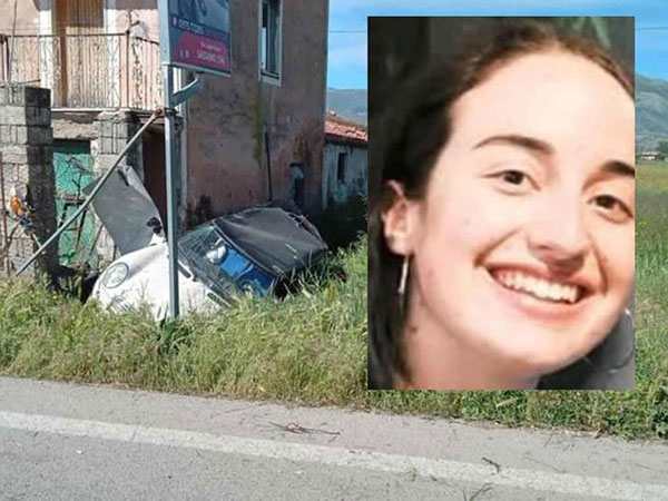 Sala Consilina, morte della 21enne dopo l’incidente stradale: la famiglia di Angelica dona gli organi