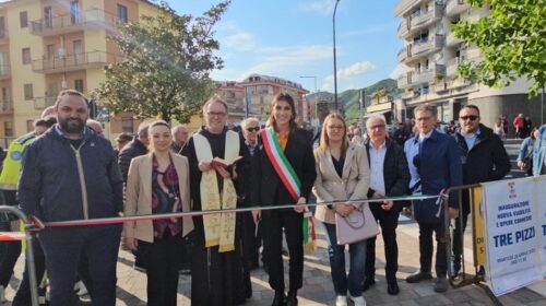  Baronissi, inaugurata la nuova viabilità a Tre Pizzi. La sindaca: “la città cambia volto”