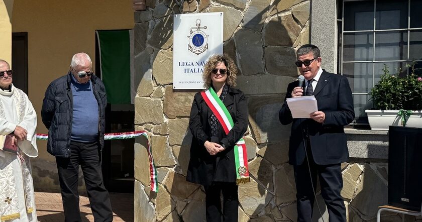Casal Velino, inaugurata ieri la sede della Lega Navale Italia