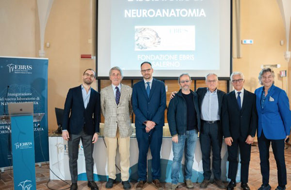 Fondazione Ebris, taglio del nastro per il laboratorio neuroanatomia: eccellenza per il Sud Italia
