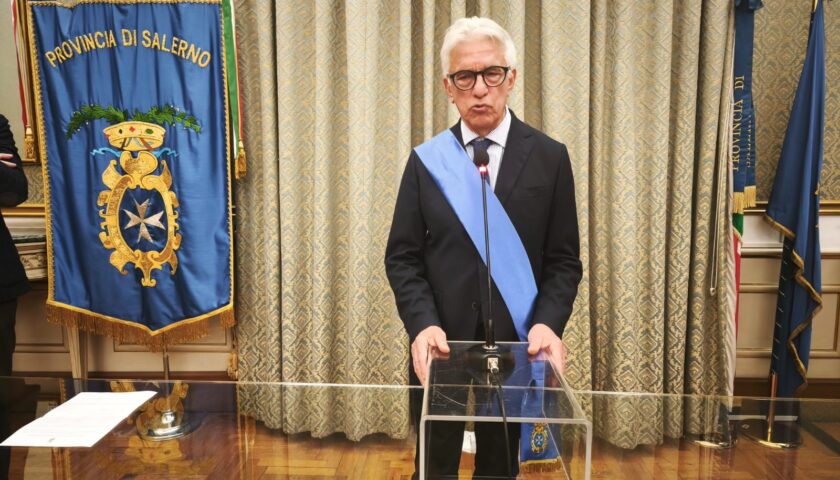 Napoli nuovo presidente della Provincia di Salerno: vittoria dell’unità di intenti