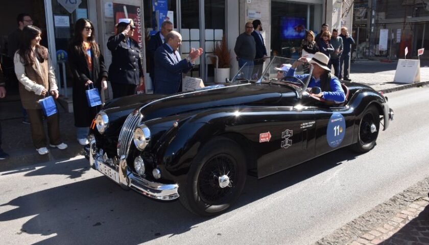 La Mille Miglia Experience Italy 2025 in tour a Salerno con Automobile Club Salerno