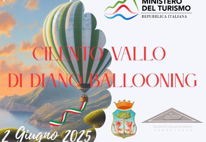 Cilento Vallo di Diano Experience: l’appuntamento in mongolfiera di San Giovanni a Piro posticipato al 2 giugno