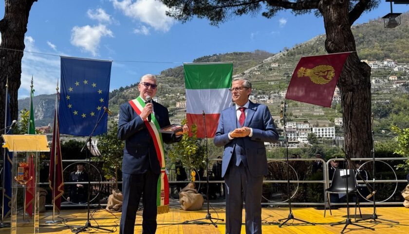 A Ravello la cerimonia per 173mo anniversario della fondazione della Polizia di Stato