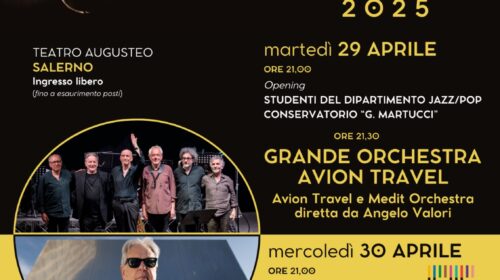 A SALERNO LA RASSEGNA JAZZ & POP FESTIVAL