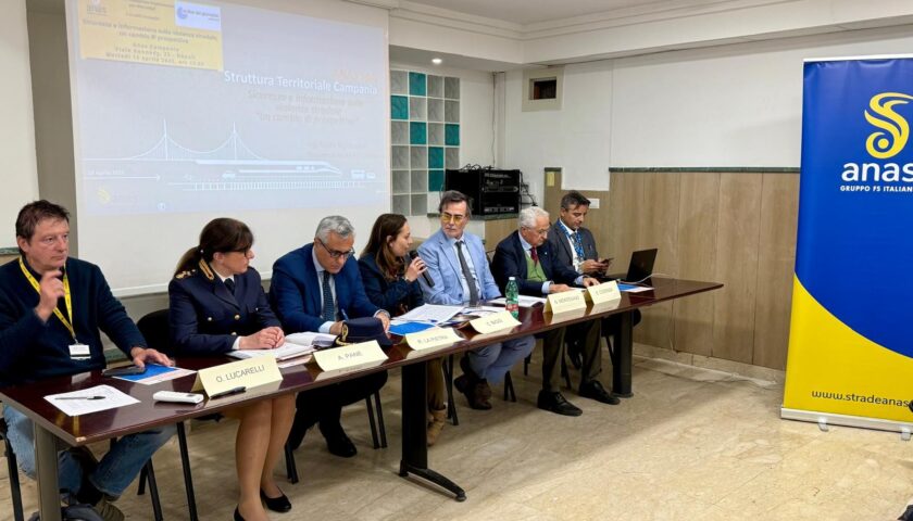 SICUREZZA STRADALE: ANAS E ORDINE DEI GIORNALISTI DELLA CAMPANIA INSIEME PER UN AUMENTO DELLA RESPONSABILITA’ CONDIVISA