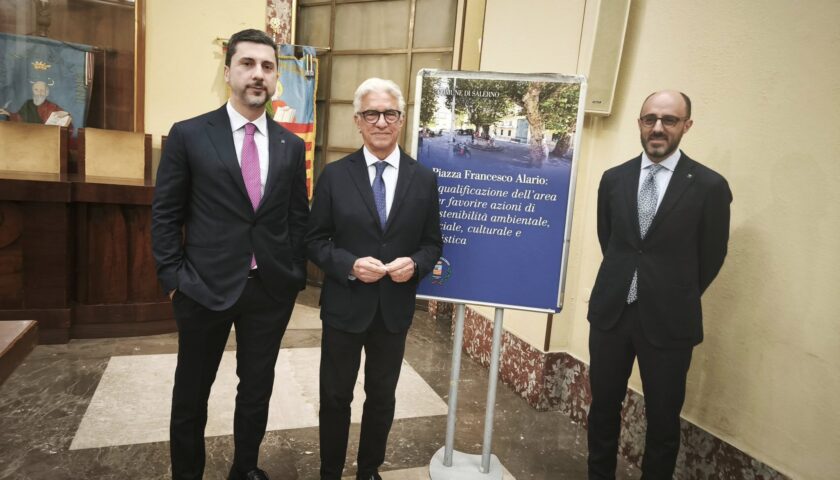 Riqualificazione piazzetta Alario, il sindaco di Salerno: “Grazie a Fondazione e Banca Monte Pruno”