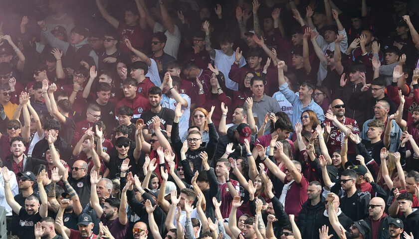 Salernitana, 11 Daspo ai tifosi per la gara di Palermo