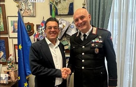 Vietri sul Mare e Cetara, il nuovo comandante dei carabinieri incontra i sindaci