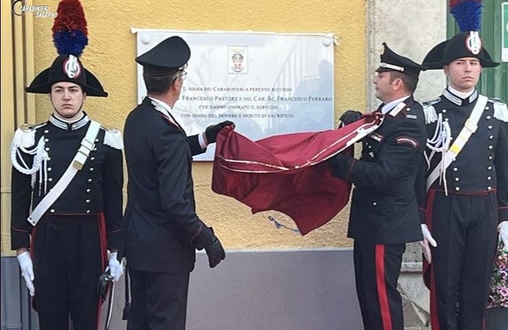 Campagna, cerimonia in memoria di Francesco Pastore e Francesco Ferraro