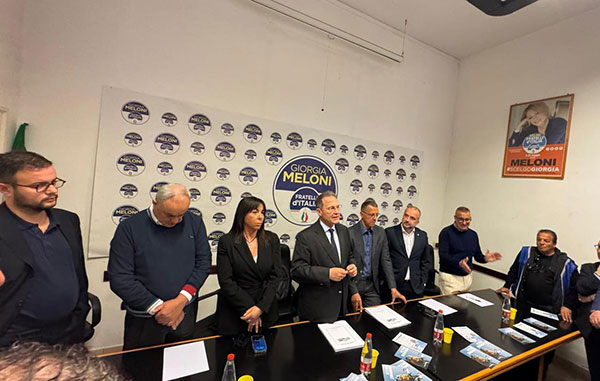 Fratelli d’Italia, Iannone: Cirielli è il nostro nome per le regionali