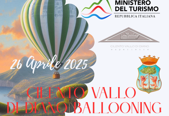 Cilento Vallo di Diano Experience: l’appuntamento in mongolfiera di San Giovanni a Piro