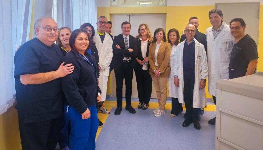 Il Direttore Sanitario Asl visita l’ospedale di Pagani nel giorno di Pasqua