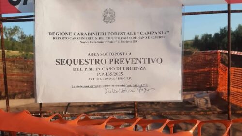 Centola, antenna nell’area delle Saline a Palinuro: scatta il sequestro