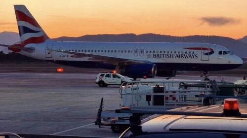 Aeroporto Salerno, atterra per la prima volta British Airways proveniente da Londra