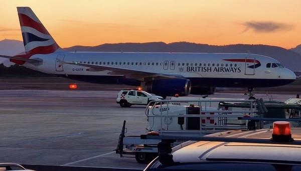 Aeroporto Salerno, atterra per la prima volta British Airways proveniente da Londra