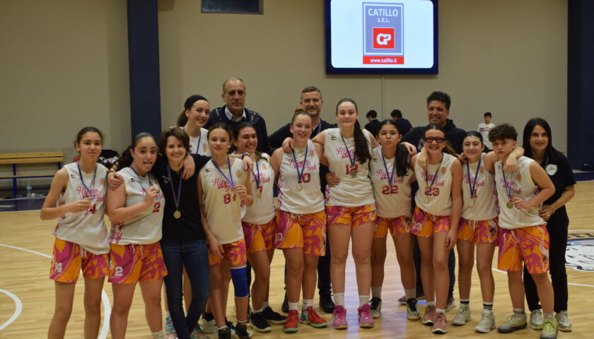 LA HIPPO BASKET SALERNO VINCE LA COPPA CAMPANIA UNDER 15 FEMMINILE
