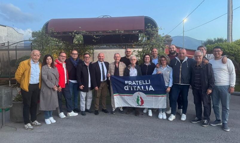 Pagani, nasce il circolo territoriale di Fratelli d’Italia: “Un gruppo affiatato al servizio del territorio”