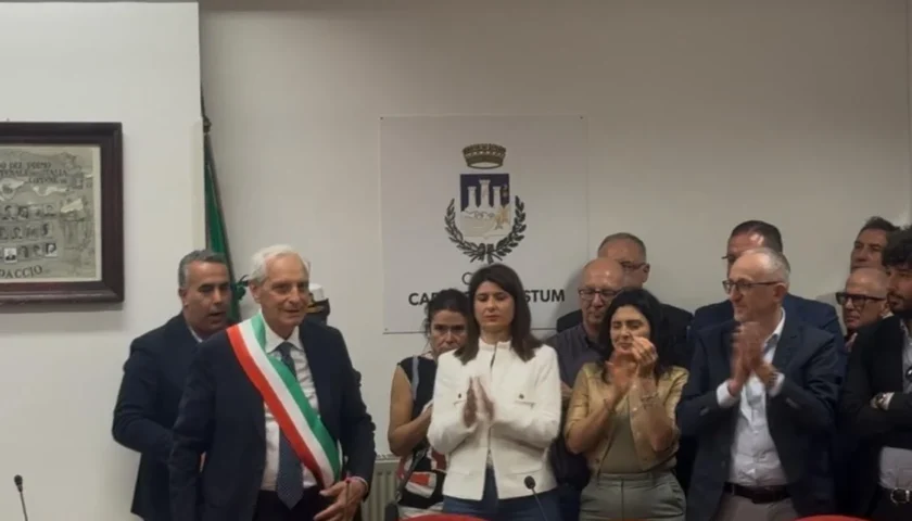 Gaetano Paolino proclamato sindaco di Capaccio/Paestum