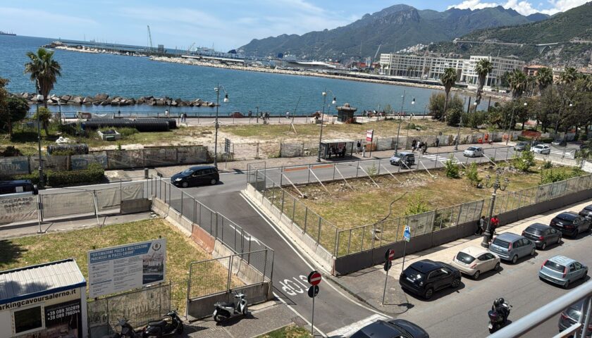 Bonifica piazza Cavour a Salerno, il sindaco: il contenzioso impedisce una completa riqualificazione