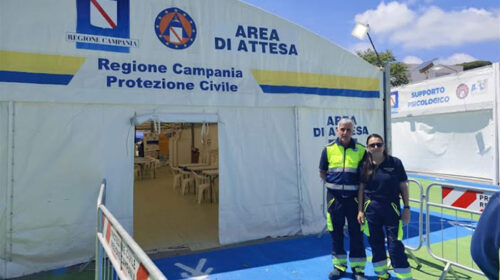 Terremoto Campi Flegrei: attiva Area di Attesa della Regione Campania presso l’ex Base Nato