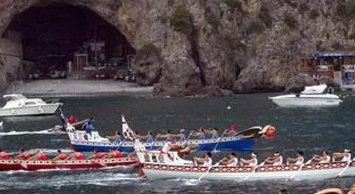 Regata storica, la prima vittoria di Genova nel mare di Amalfi