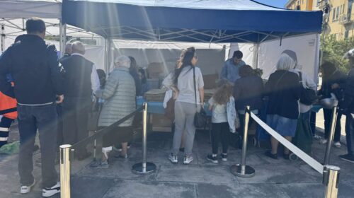 Salerno, centro mobile di raccolta itinerante e riuso in piazza Valitutti