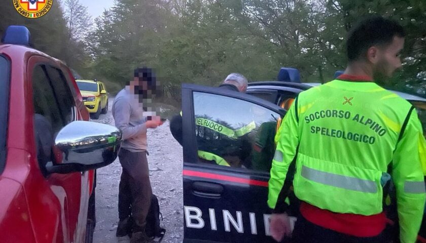 Maiori, malore e trauma per due escursionisti: salvati dal soccorso alpino