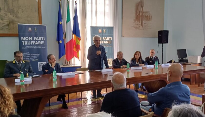 Salerno, presentata campagna per contrastare le truffe agli anziani