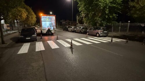 Salerno, manutenzione e potenziamento segnaletica orizzontale in via Leucosia e Clark