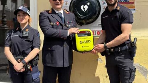 Siano cardioprotetta, consegnato defibrillatore