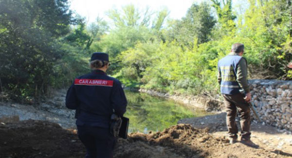 Battipaglia, illecita gestione rifiuti sul fiume Tusciano: imprenditore nei guai