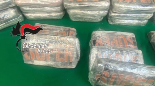 Cocaina per 5 milioni di euro sui binari lungo la stazione ferroviaria di Angri