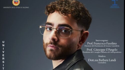 Università Salerno, Rocco Hunt incontra il Dipartimento di Scienze Giuridiche