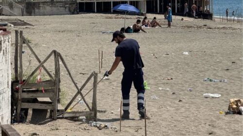 Salerno, il centro mobile raccolta e riuso ha fatto tappa in via Martiri Ungheresi