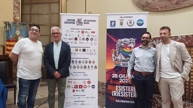 Salerno Pride, presentazione al Comune