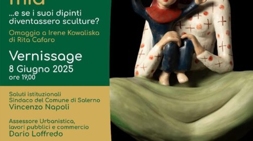 Salerno, a Santa Apollonia mostra della scultrice Rita Cafaro “Casa mia, mamma mia”