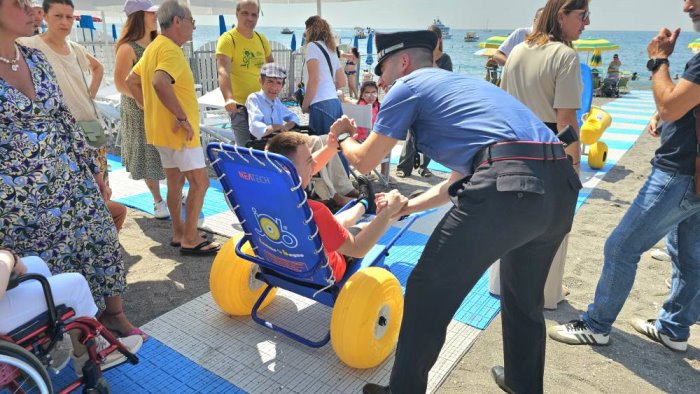 Ad Amalfi prende il via il progetto “Mare per tutti”