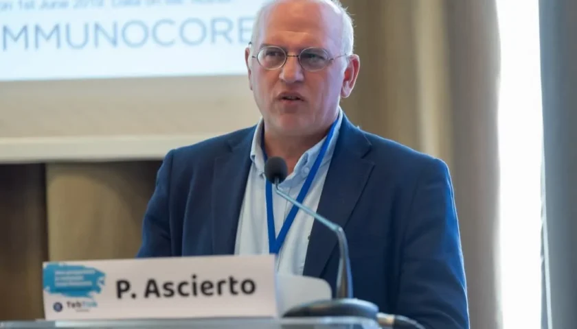 Il professore Paolo Ascierto primo oncologo del mondo