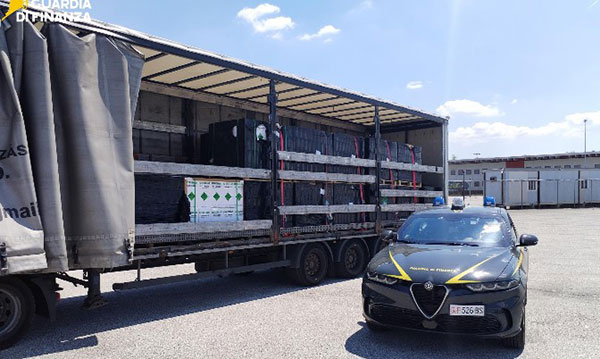 Sequestro a Treviso di gas refrigerante non rigenerato: era diretto nel Salernitano