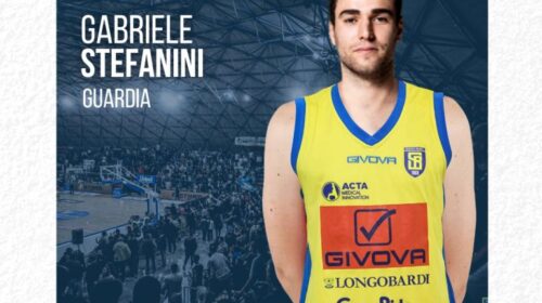 Givova Scafati, ecco il bolognese Gabriele Stefanini