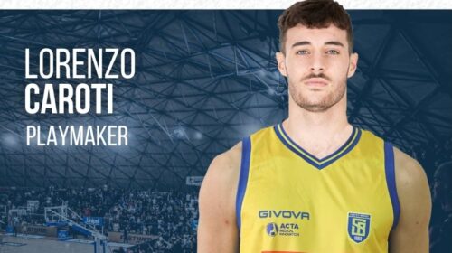 Givova Scafati, ecco Lorenzo Caroti; il playmaker esperto in promozioni