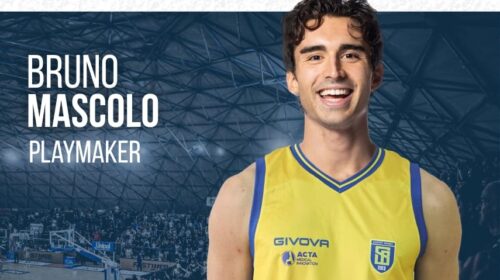 Pallacanestro, colpo Givova Scafati: ecco Bruno Mascolo