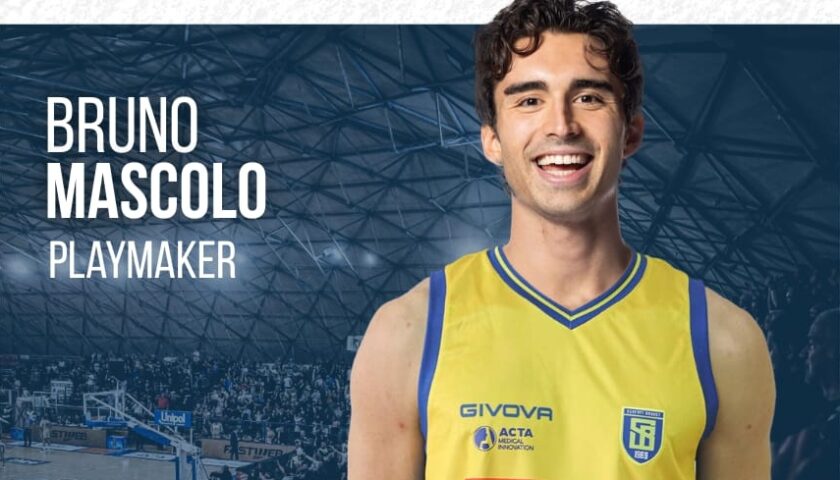 Pallacanestro, colpo Givova Scafati: ecco Bruno Mascolo
