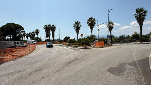 Rotatoria “Siniscalchi” a Salerno, ultimi ritocchi: nuova viabilità per l’aeroporto di Salerno con i fondi PNRR