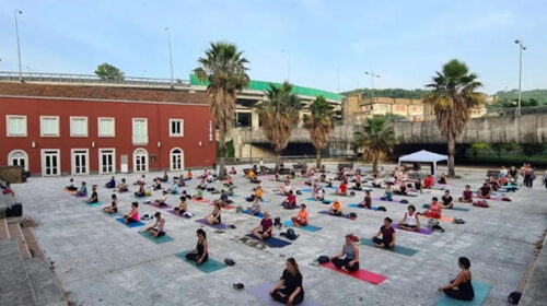 Salerno, giornata dello Yoga al Parco dell’Irno