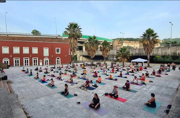 Salerno, giornata dello Yoga al Parco dell’Irno