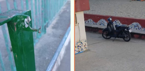 Salerno, vandali nel piazzale Balnea di Mercatello