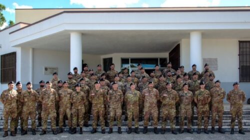 Conclusi, a Persano – Serre, i corsi di primo soccorso a favore del personale della Brigata bersaglieri “Garibaldi”.