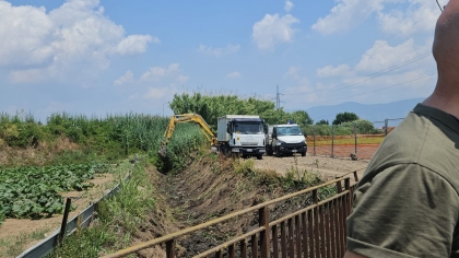 Scafati, partiti i lavori per il dragaggio di Rio Sguazzatorio. Il sindaco: “Una grande vittoria”